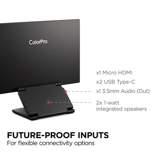 Viewsonic VP Series VP16-OLED computer monitor 40.6 cm (16 Viewsonic VP Series VP16-OLED computer monitor 40.6 cm (16